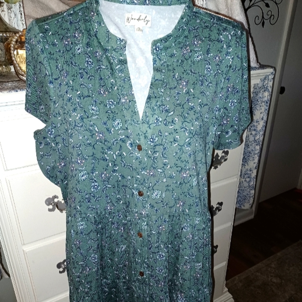 Wonderby baby doll tops, two for the price of one, NWOT, size Med
